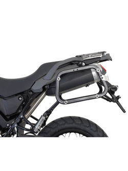 Zestaw: kufry boczne + stelaże EVO ABS Aero System Sw-Motech do Yamaha XT 660 Z Tenere (07-16) [pojemność: 2 x 25 L]