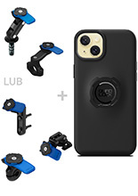 Zestaw na motocykl: etui na telefon iPhone 15 Plus + mocowanie Quad Lock
