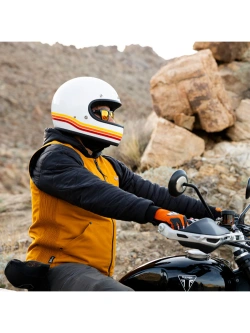 Kask integralny Biltwell Gringo Sunset Spectrum biały