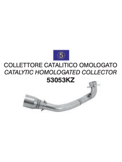 Kolektor Arrow do wydechu Urban - Kawasaki J 300 [14-16] / Kymco Downtown 300 [09-16]