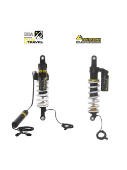 Zestaw amortyzatorów przedni+tylny DDA / Plug & Travel Touratech BMW R1200GS Adventure (17-21) /R1250GS Adventure (17-24)