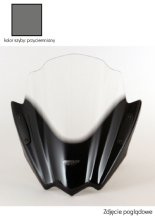Szyba motocyklowa uniwersalna MRA "RNB" + zestaw montażowy HKSL Honda CB 1100 (13-23) przyciemniana