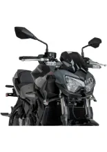 Boczne spoilery dociskowe Puig D12 Kawasaki Z650 (20-) karbonowe