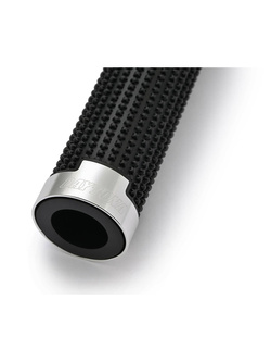Manetki Daytona Products GGDM-Cross ze srebrnym aluminiowym pierścieniem 125 mm czarne