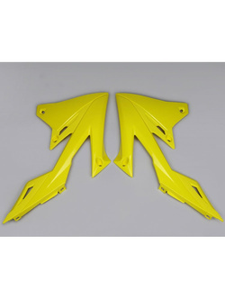 Osłony chłodnicy UFO do Suzuki RMZ 250 (19-), RMZ 450 (18-) żółte