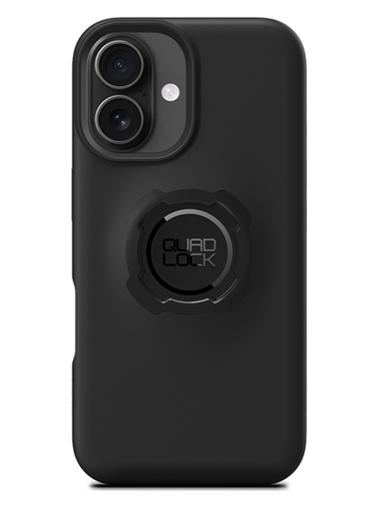 Zestaw do samochodu: etui na telefon iPhone 16 oraz mocowanie Quad Lock