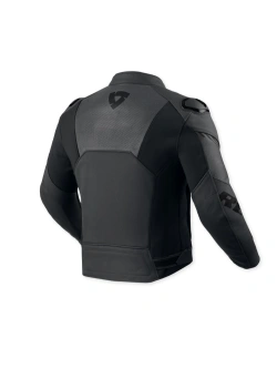 Kurtka motocyklowa skórzana REV’IT! Argon 3 czarno-antracytowa