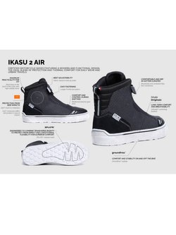 Buty motocyklowe TCX Ikasu 2 Air czarno-brązowe