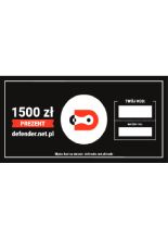 Karta podarunkowa o wartości 1500,- PLN