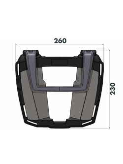 Stelaż pod kufer centralny Hepco&Becker Easyrack Royal Enfield Himalayan (21-24)