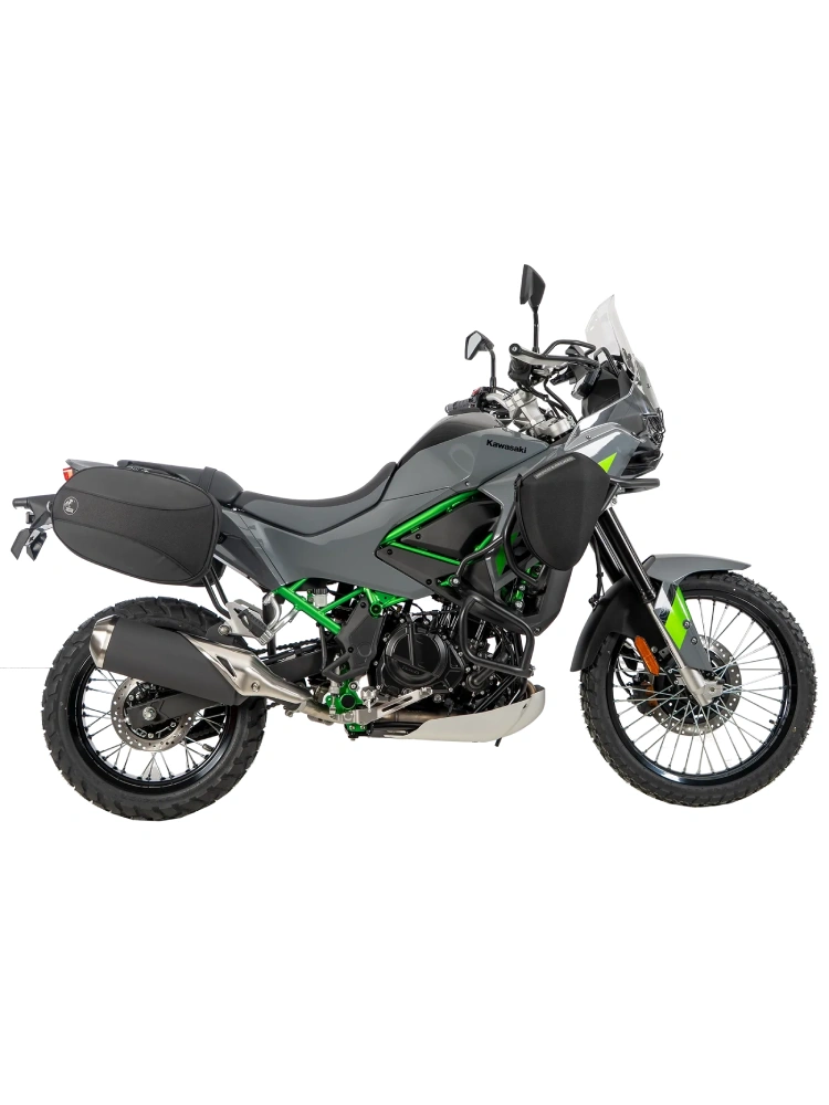 Stelaż pod sakwy motocyklowe Hepco&Becker C-Bow Kawasaki KLE 500/SE (26-) czarny