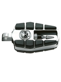 Podnóżki motocyklowe Kuryakyn Zombie srebrno-czarne