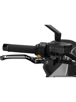 Regulowana dźwignia hamulca PUIG 4.0 Evo [bez zawiasu] czarna