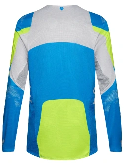 Bluza enduro Fox Flexair Tactile niebiesko-szara-fluo