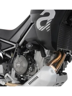 Crash pady R&G Racing Aero Aprilia Tuareg 660 (22-) czarne