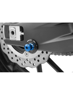 Rolki wahacza PUIG do motocykli Kawasaki / KTM RC (M10x125 - niebieskie PRO)