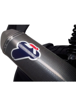 Tłumik Termignoni Slip-On Stainless Steel do Aprilia SR MAX 125 (12-14) , SR MAX 300 (12-15)