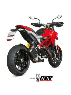 Tłumiki motocyklowe Slip-On Line (MK3) MIVV do Ducati Hypermotard 939 (16-18) carbon