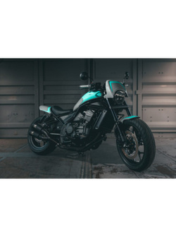 Tłumik motocyklowy IXRACE MK2 Honda Rebel CMX 1100 (21-) czarny, bez homologacji, podwójny