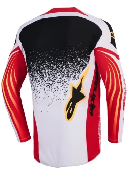 Bluza cross Alpinestars MX Techstar Nomur czerwono-szaro-czarna