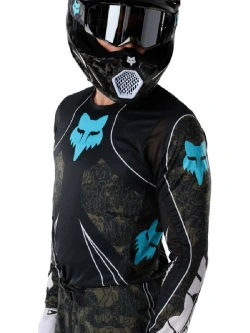 Bluza enduro Fox Flexair Apex czarne
