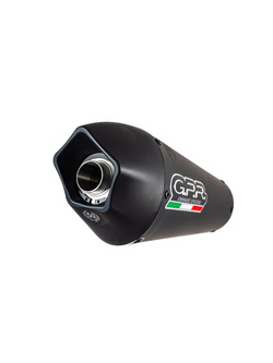 Tłumik G.P.R GPE Ann. Black Titanium [Mid-Line, Titanium] - Yamaha Yzf 1000 R1 [04-06]