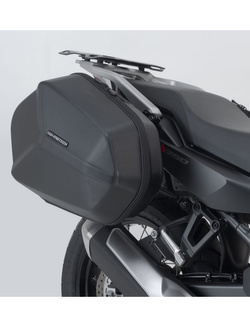 Zestaw: kufry boczne + stelaż PRO ABS Aero System Sw-Motech do Honda XL750 Transalp (22-)
