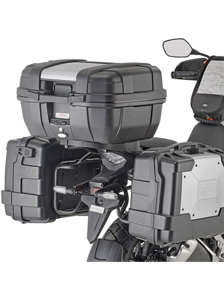 Stelaż kufrów bocznych Monokey Kappa KL One-Fit Honda CB 500 X (19-23)/ NX 500 (24-) [mocowany do stelaża centralnego]