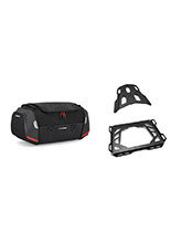 Zestaw: torba na tył Rackpack + stelaż Street-Rack SW-MOTECH KTM 125 Duke (23-) / 250 Duke (23-) / 390 Duke (23-) (pojemność 32,0-42,0 l)