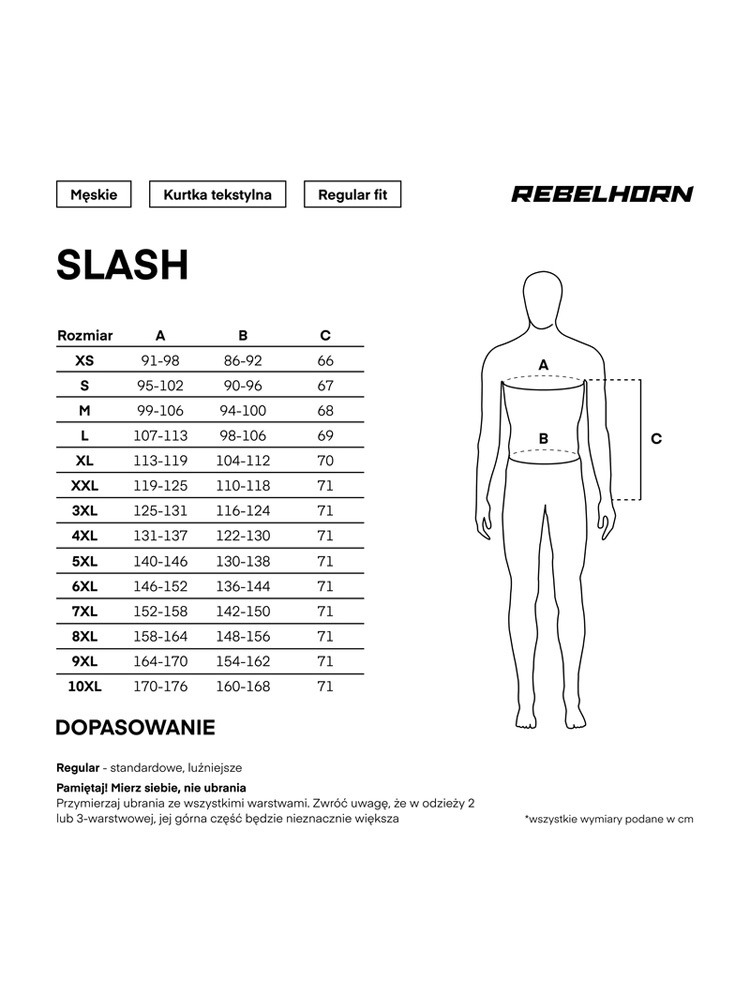 Kurtka motocyklowa tekstylna Rebelhorn Slash czarno-czerwona