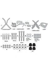 Stelaż pod kufer centralny Monolock Kappa Voge Trofeo 350 AC (23-) [bez płyty montażowej]