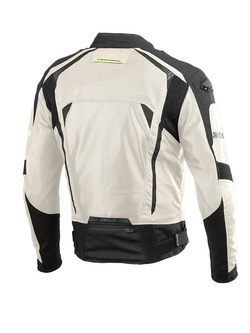 Kurtka motocyklowa tekstylna Seca Superair szara
