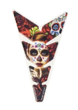 Tankpad Uniwersalny Onedesign Moon Slim Mexican Woman czerwony