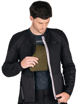 Koszula z ochraniaczami Knox Urbane Pro Move czarna