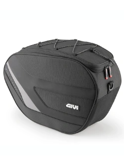 Sakwy motocyklowe GIVI EASY12 Stealth czarne [poj.: 2 x 18l]