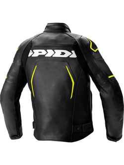 Kurtka motocyklowa  skórzana Spidi Evorider 2 czarna-fluo