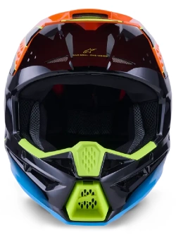 Kask enduro Alpinestars SM3 Fray czarno-pomarańczowy-fluo