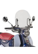 Szyba motocyklowa Kappa do Hondy Super Cub C125 (18-) przezroczysta [mocowanie A1168AK w zestawie]