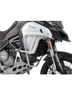 Gmole zbiornika paliwa Hepco&Becker Ducati Multistrada 1260 Enduro (19-23) srebrne