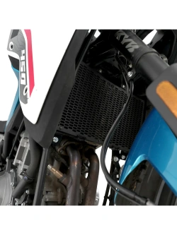 Osłona chłodnicy R&G Racing Pro CF Moto 450 MT/ Ibex 450 (USA) (24-) czarna