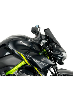 Szyba motocyklowa WRS Sport Kawasaki Z 900 (20-24) czarna matowa