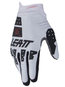 Rękawice cross Leatt Moto 2.5 SubZero czarno-biało-szare
