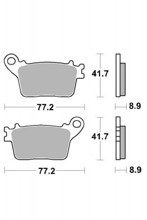 KLOCKI HAMULCOWE SBS 834 LS