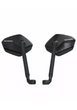Lusterka motocyklowe długie Sw-Motech Sport na koniec kierownicy Harley Davidson Softail Low Rider S (19-)/ Road Glide (24-) czarne