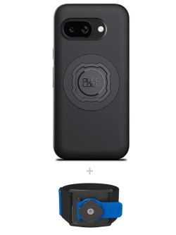 Zestaw do biegania: etui MAG na telefon Google Pixel 9A (magnetyczne) + opaska sportowa Quad Lock