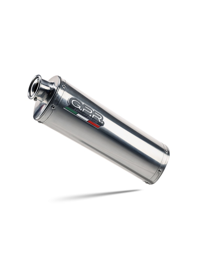 Tłumik motocyklowy G.P.R Trioval Suzuki DR 650 R/ N/ RE (90-95) stalowy, z homologacją