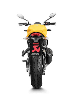 Tłumik motocyklowy Akrapović do Ducati Monster 1200 R [17-20], Monster 1200/1200 S [17-20], Monster 821 [17-20] [Slip-On Line, Titanium]