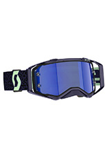 Gogle motocyklowe Scott Prospect Amplifier z niebieską lustrzaną szybą fioletowo-zielone