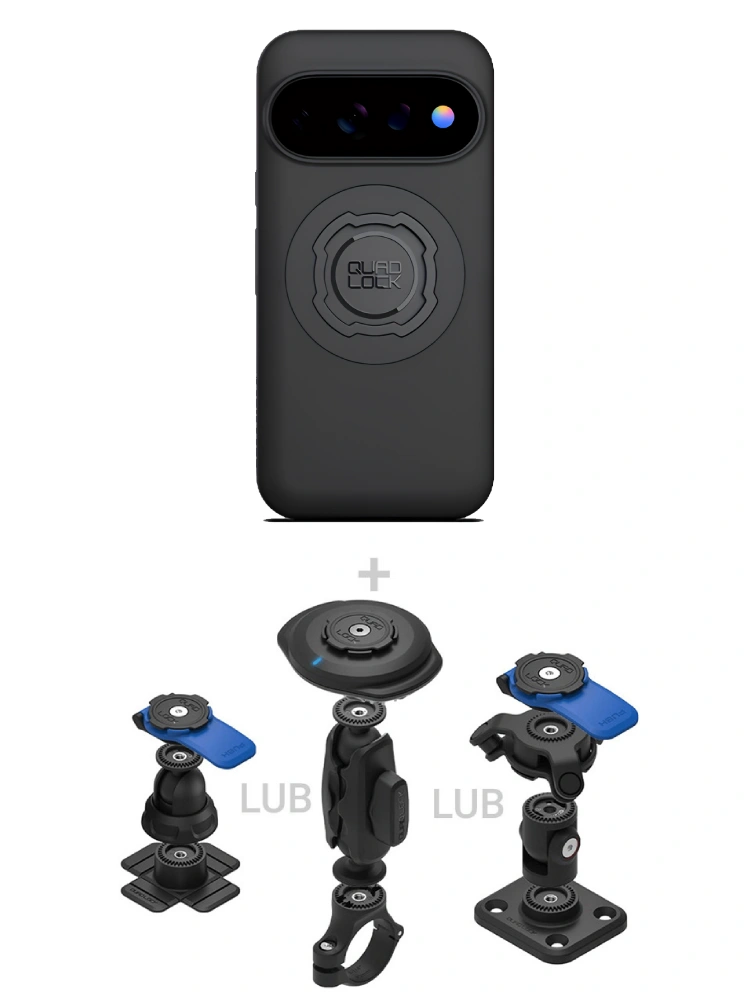 Zestaw 360 Quad Lock: etui MAG na telefon Google Pixel 11 Pro (magnetyczne) + wybrane komponenty