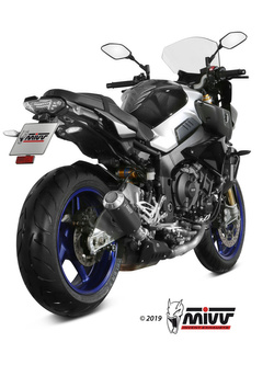 Tłumik motocyklowy Slip-On Line (MK3) MIVV do Yamaha MT-10 (16-22) czarny